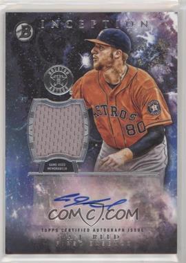 2016 Bowman Inception - Autographed Relics #IAR-AREE - A.J. Reed