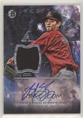 2016 Bowman Inception - Autographed Relics #IAR-WH - Wei-Chieh Huang