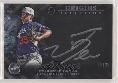 2016 Bowman Inception - Origins Autographs #OA-JD - Jose De Leon /25