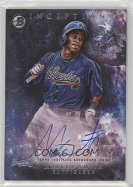 2016 Bowman Inception - Prospect Autographs #PA-MSM - Mallex Smith