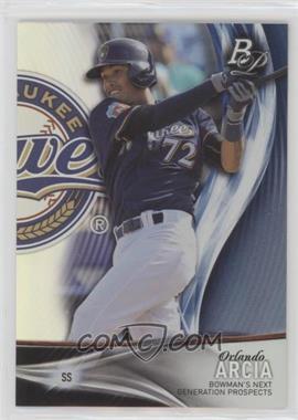 2016 Bowman Platinum - Next Generation Prospects #NGP-16 - Orlando Arcia