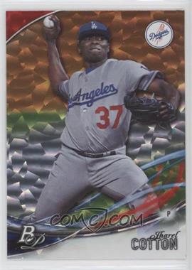 2016 Bowman Platinum - Top Prospects - Ice #TP-JC - Jharel Cotton