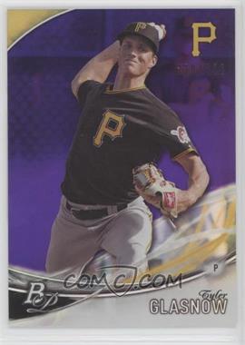 2016 Bowman Platinum - Top Prospects - Purple #TP-TG - Tyler Glasnow /250