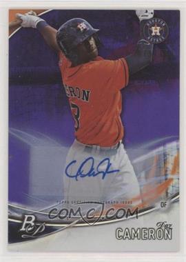 2016 Bowman Platinum - Top Prospects Autographs - Purple #TPA-DC - Daz Cameron /150