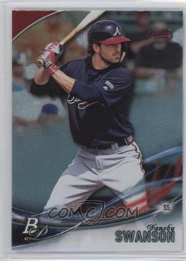 2016 Bowman Platinum - Top Prospects #TP-DS - Dansby Swanson