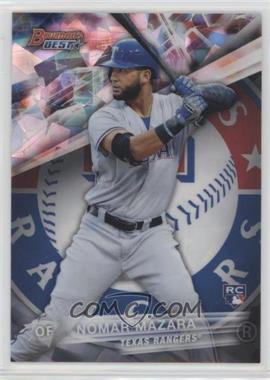 2016 Bowman's Best - [Base] - Atomic Refractor #21 - Nomar Mazara