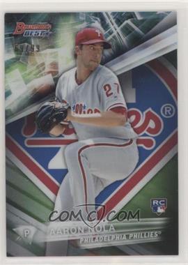 2016 Bowman's Best - [Base] - Green Refractor #9 - Aaron Nola /99