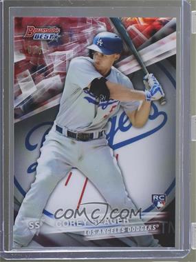 2016 Bowman's Best - [Base] - Red Refractor #25 - Corey Seager /5