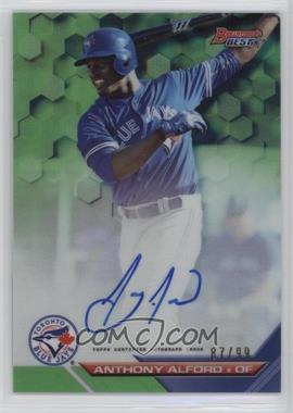 2016 Bowman's Best - Best of 2016 Autographs - Green Refractor #B16-AA - Anthony Alford /99