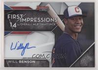 Will Benson #/50