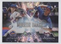 Ian Anderson, Jacob deGrom [EX to NM]