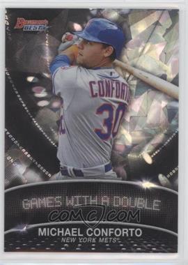 2016 Bowman's Best - Stat Lines - Atomic Refractor #SL-MC - Michael Conforto