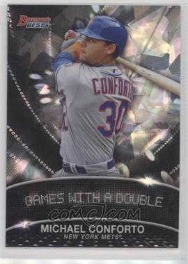 2016 Bowman's Best - Stat Lines - Atomic Refractor #SL-MC - Michael Conforto