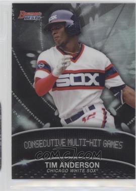 2016 Bowman's Best - Stat Lines #SL-TA - Tim Anderson