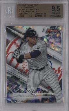 2016 Bowman's Best - Top Prospects - Atomic Refractor #TP-28 - Aaron Judge [BGS 9.5 GEM MINT]