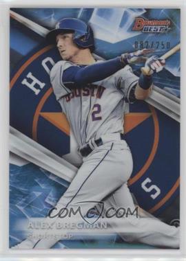 2016 Bowman's Best - Top Prospects - Blue Refractor #TP-25 - Alex Bregman /250