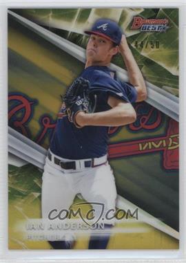 2016 Bowman's Best - Top Prospects - Gold Refractor #TP-19 - Ian Anderson /50