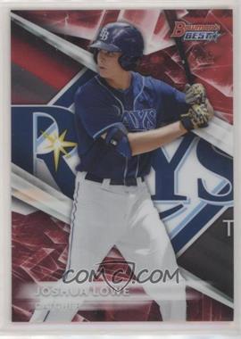 2016 Bowman's Best - Top Prospects - Red Refractor #TP-7 - Joshua Lowe /5