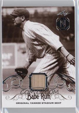 2016 Leaf Babe Ruth Collection - [Base] - Original Yankee Stadium Seat 2016 National #YS-42 - Babe Ruth /10