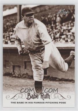 2016 Leaf Babe Ruth Collection - [Base] #30 - Babe Ruth