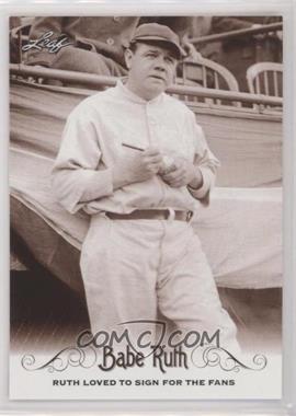 2016 Leaf Babe Ruth Collection - [Base] #31 - Babe Ruth