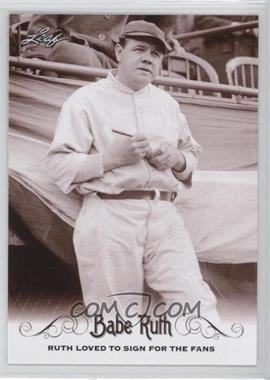 2016 Leaf Babe Ruth Collection - [Base] #31 - Babe Ruth