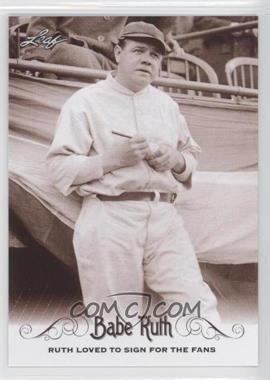 2016 Leaf Babe Ruth Collection - [Base] #31 - Babe Ruth