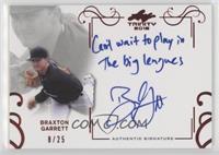 Braxton Garrett #/25