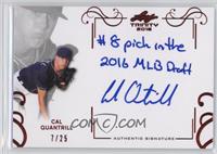 Cal Quantrill #/25