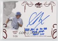 Gavin Lux #/25