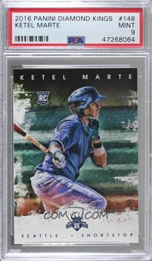 2016 Panini Diamond Kings - [Base] #148 - Rookies - Ketel Marte [PSA 9 MINT]