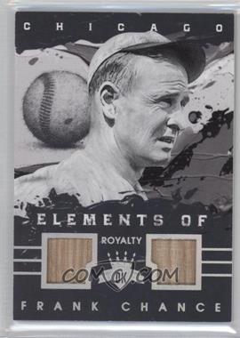 2016 Panini Diamond Kings - Elements of Royalty - Silver #ER-FC - Frank Chance /10