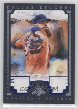 2016 Panini Diamond Kings - Materials - Blue Framed #DKM-DK - Dallas Keuchel /25