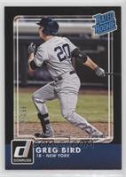 Rated Rookies - Greg Bird #/199