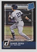 Rated Rookies - Greg Bird #/199