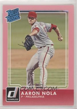 2016 Panini Donruss - [Base] - Pink Border #37 - Rated Rookies - Aaron Nola