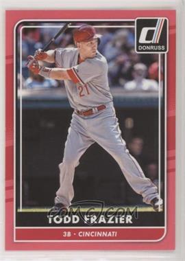 2016 Panini Donruss - [Base] - Pink Border #86 - Todd Frazier