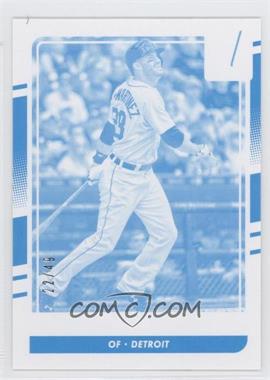 2016 Panini Donruss - [Base] - Test Proof Cyan #93 - J.D. Martinez /49