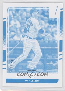 2016 Panini Donruss - [Base] - Test Proof Cyan #93 - J.D. Martinez /49