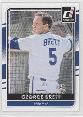 2016 Panini Donruss - [Base] #182.2 - George Brett (White Jersey, No Hat)