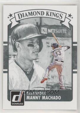 2016 Panini Donruss - [Base] #3 - Diamond Kings - Manny Machado