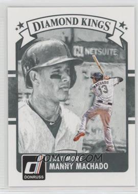 2016 Panini Donruss - [Base] #3 - Diamond Kings - Manny Machado