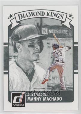 2016 Panini Donruss - [Base] #3 - Diamond Kings - Manny Machado