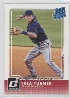 2016 Panini Donruss - [Base] #33 - Rated Rookies - Trea Turner