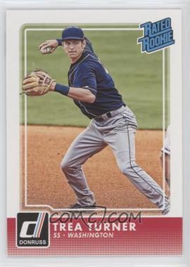 2016 Panini Donruss - [Base] #33 - Rated Rookies - Trea Turner