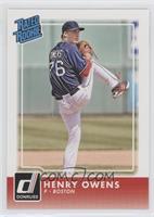 Rated Rookies - Henry Owens