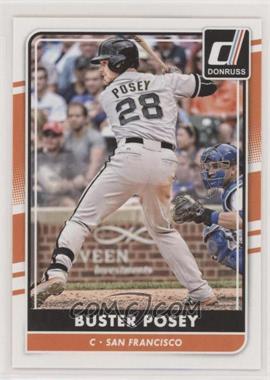 2016 Panini Donruss - [Base] #64 - Buster Posey