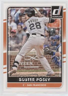 2016 Panini Donruss - [Base] #64 - Buster Posey