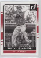 Mike Trout (Millville Meteor - B/W Photo)
