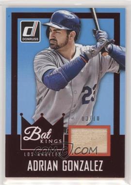 2016 Panini Donruss - Bat Kings - Red #BK-AG - Adrian Gonzalez /10